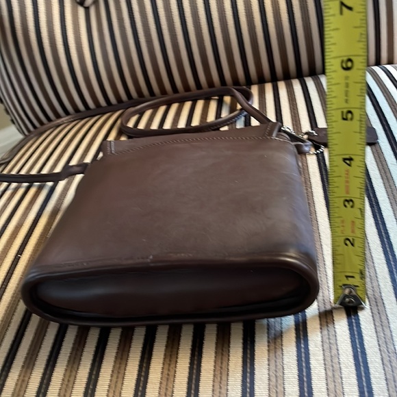 Vintage Coach TANGO flap 9049 mahogany with nickel - Picture 6 of 14